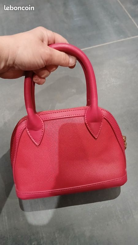 Sac a main rose galerie lafayette (image 1)