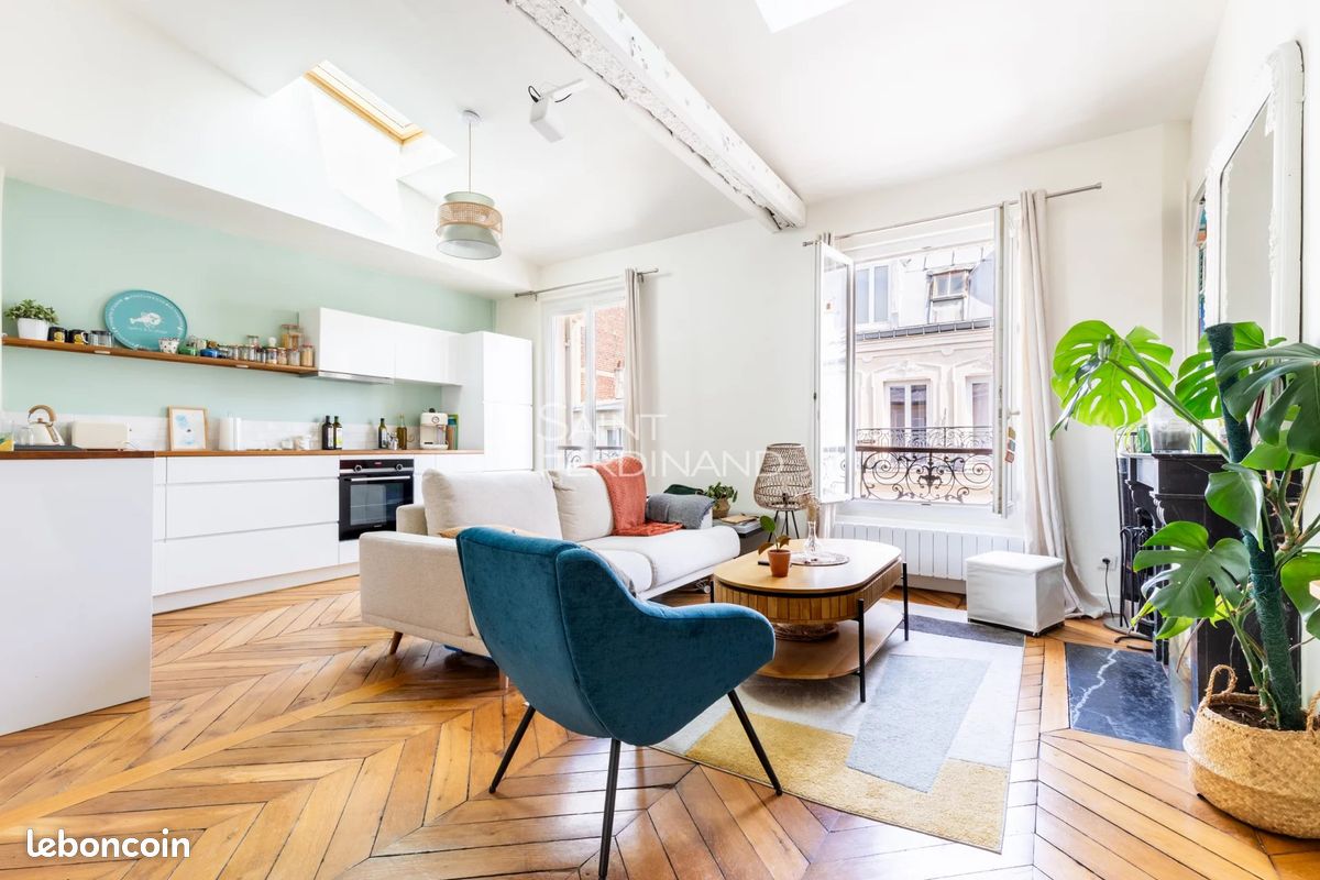 Appartement 3 pièces 47 m² · à Paris · 47 m² · 595 000 €