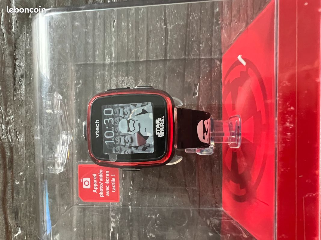 Montre connectee enfant vtech star wars rouge et noire Jeux Jouets