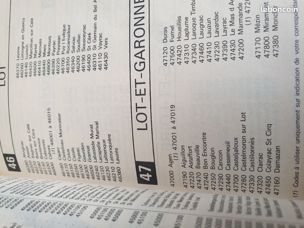 Code postal Collection