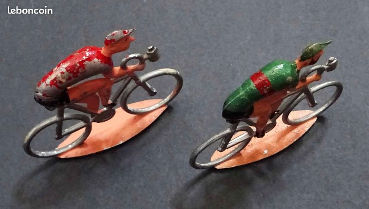 Figurine cycliste R Maillot du champion de belgique - miniature fabriqué en France