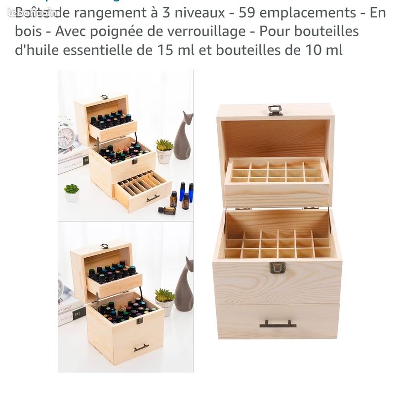 Bote de rangement  3 niveaux - Dcoration