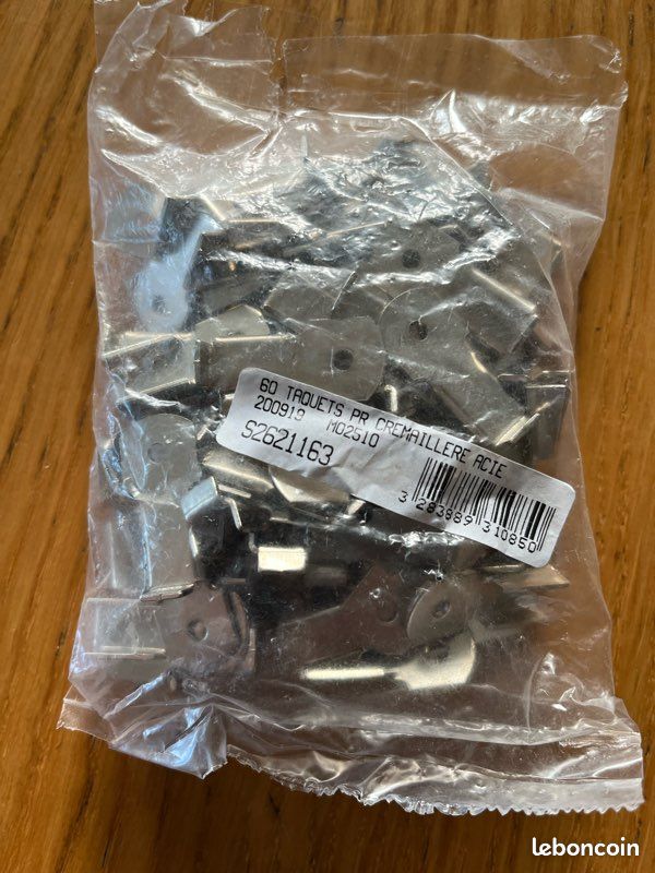 Sachet de 60 taquets de crémaillère Neuf (image 1)