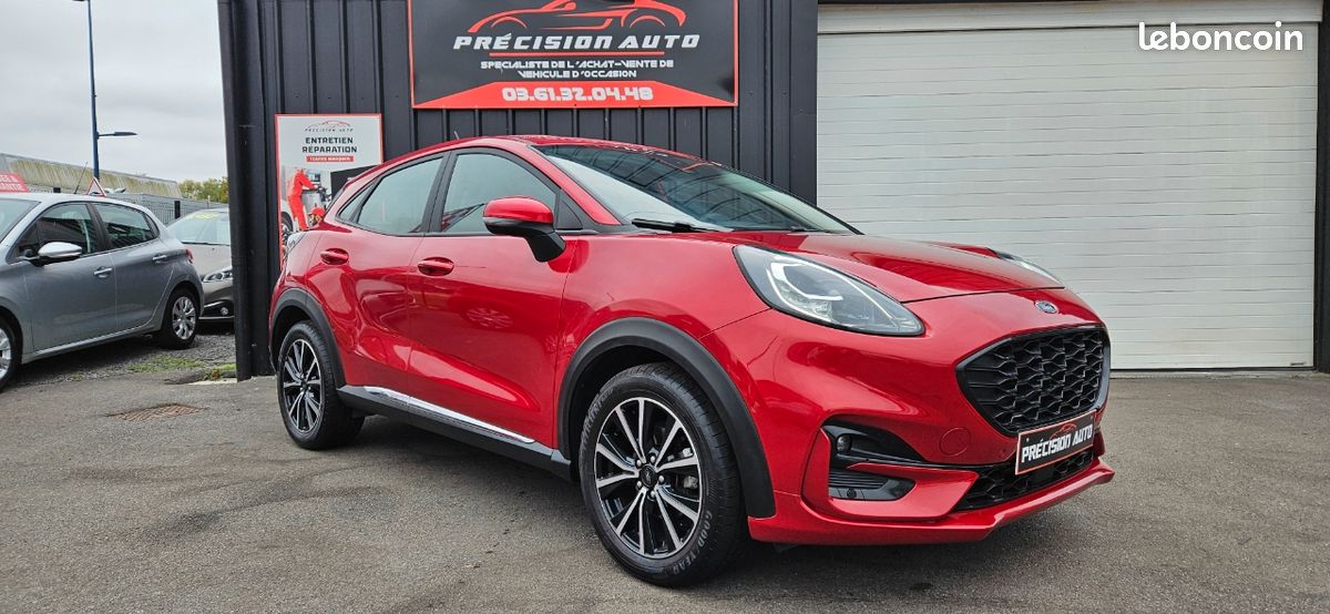 ☆Ford Puma / 1.0i EcoBoost 125 Ch MHEV / Pack Titanium / 2021 / Hybrid / Garantie / Reprise Possible ☆ (image 2)