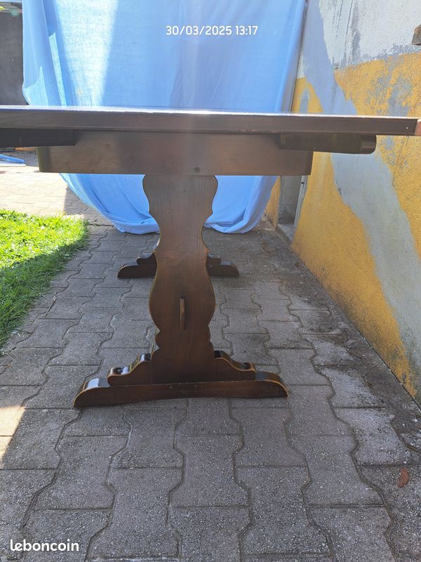 Table bois a rallonge (image 3)