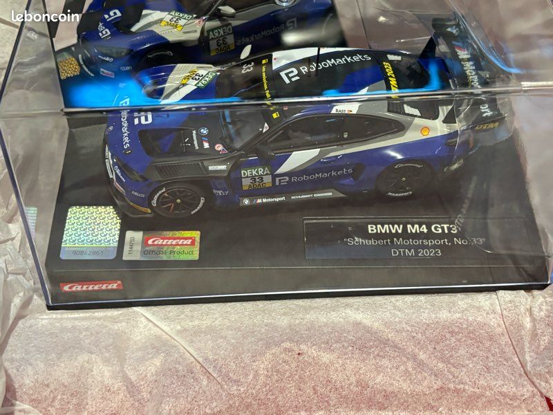 Bmw m4 gt3 carrera evolution 1/32 slot car (image 2)