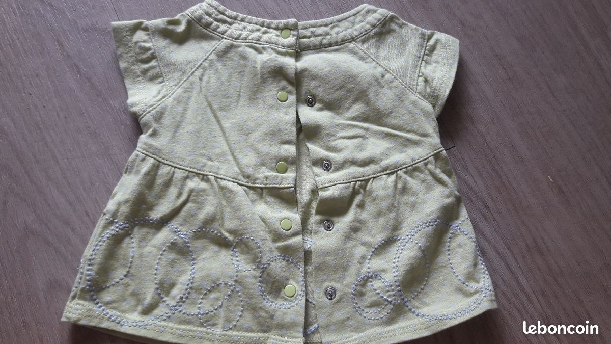 Pantalon et haut DPAM 3 mois (image 4)