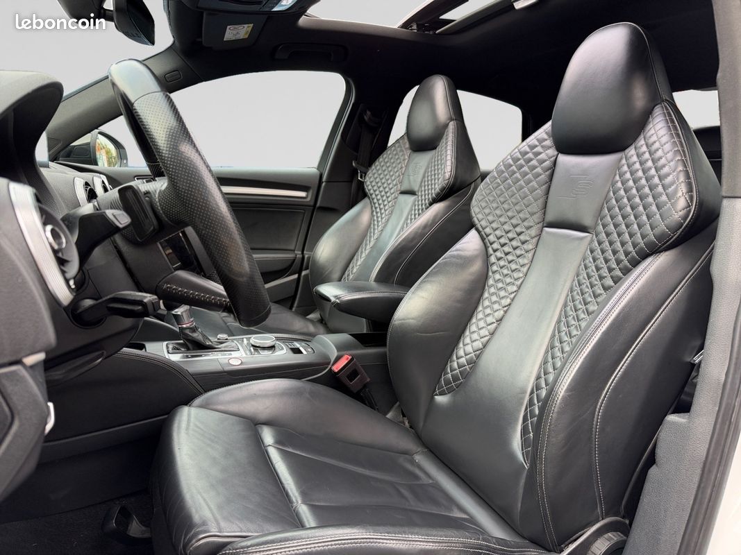 AUDI S3 SPORTBACK TFSI 310CH S tronic 7 Quattro I TOIT OUVRANT + SIÈGES CHAUFFANT + CAMÉRA (image 9)