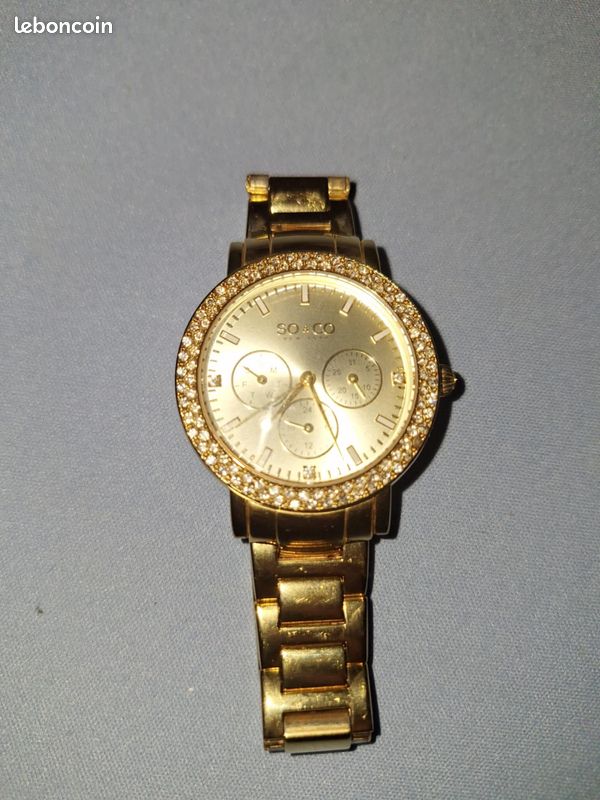 Montre femme So&Co Madison or poli (image 1)
