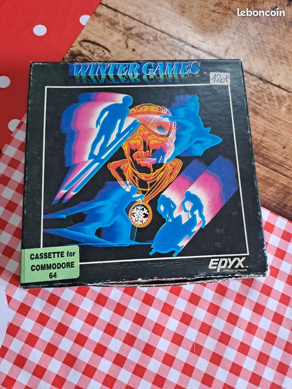 Jeu Commodore 64 WINTER GAMES (image 1)