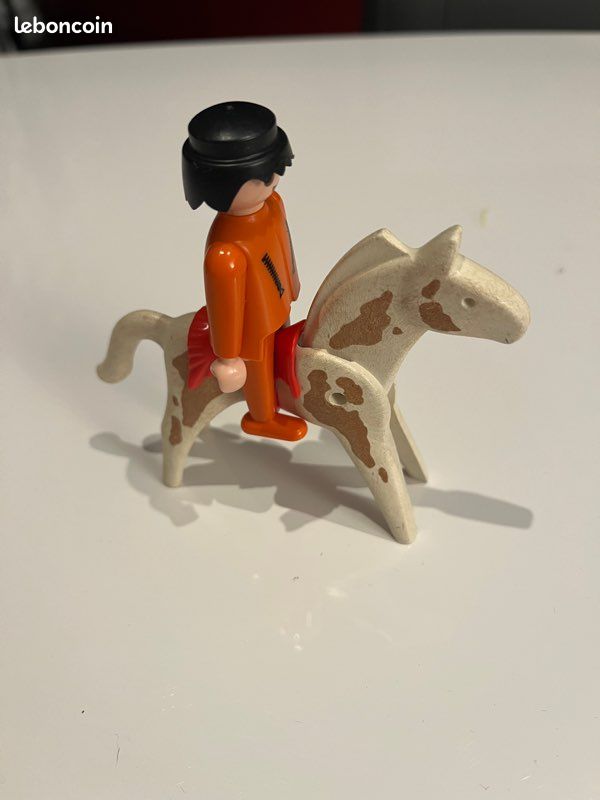 Playmobil sur son cheval 🐴 et sa ⛺️ tente (image 2)