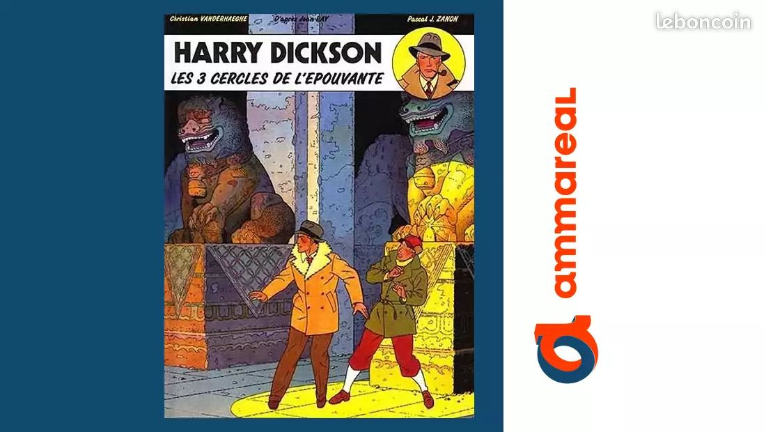 Harry Dickson, tome 3 : Les 3 cercles de l'épouvante - Christian Vanderhaeghe et Pascal J. Zanon (image 1)