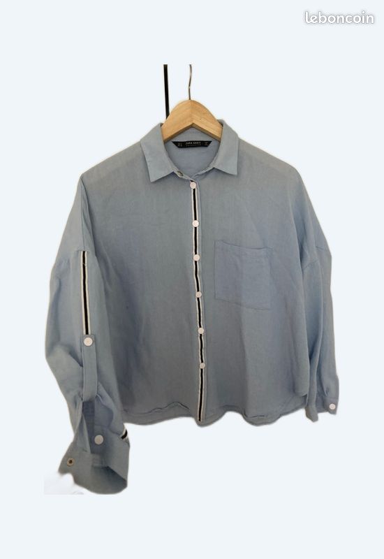 Chemisier oversize Zara (image 1)