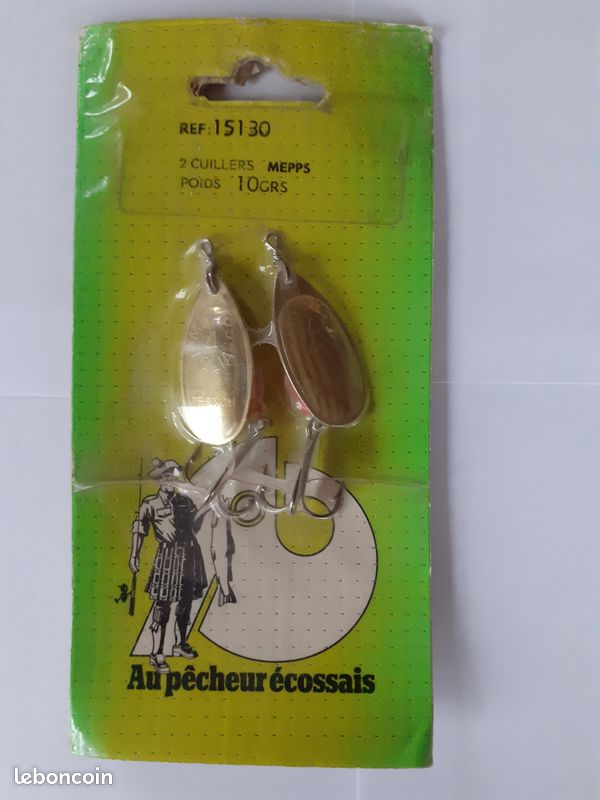 Leurres De Pêche Vintage Ancien Diable Chanceux De Meunier - Collection Must Have