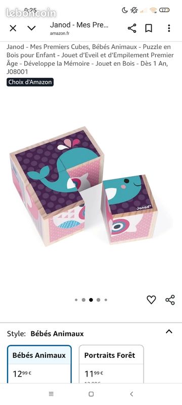 Puzzles en bois cubes (image 6)