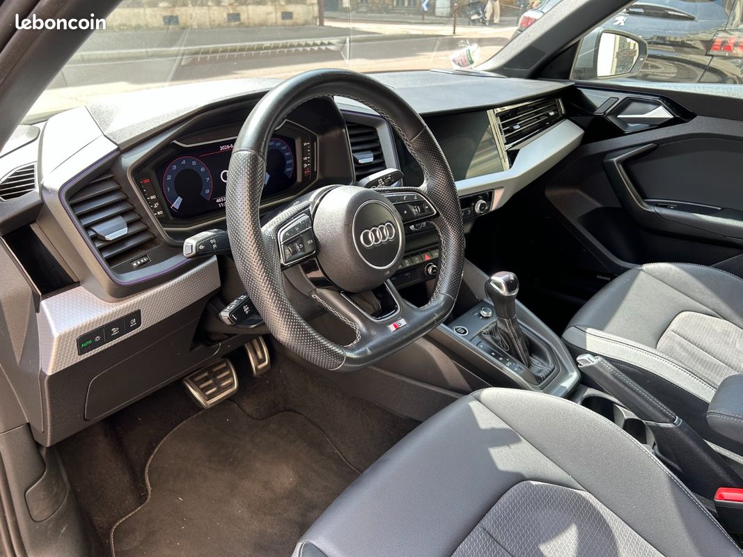 AUDI A1 SPORTBACK 40 TFSI 207 ch S- LINE S-TRONIC ENTRETIEN 100% AUDI GARANTIE AUDI 2027 ORIGINE FRANCE 1ER MAIN ENCEI (image 14)