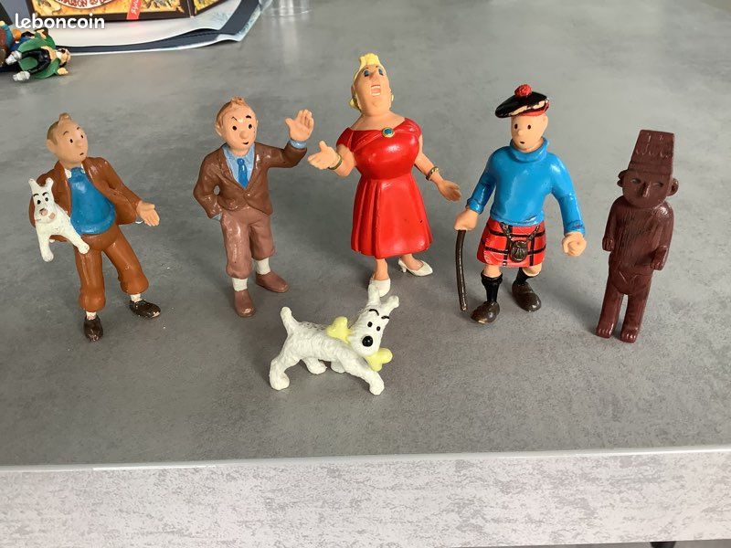 Figurines Tintin - Boutique d'objets de collection - Neuf et occasion