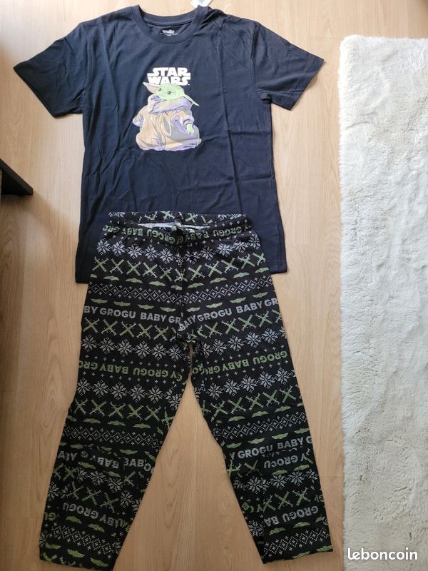 Pyjama Star Wars bébé Grogu Undiz taille XS avec étiquette Vêtements