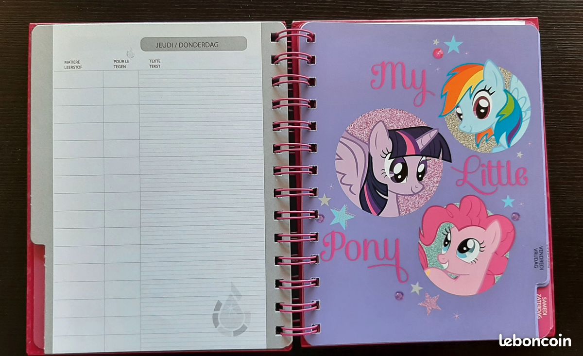 Cahier de textes My little Pony (image 4)