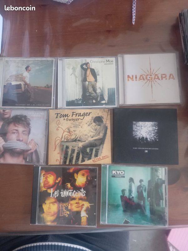 Lot de 8 CD (image 1)