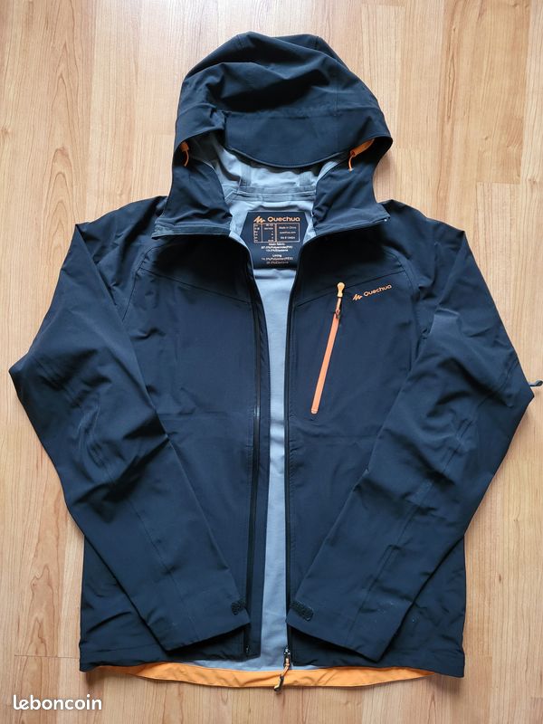 KUTOOK Veste De Pluie Imperméable Légère Respirante Homme - Capuche Cyclisme Randonnée Course S-3XL