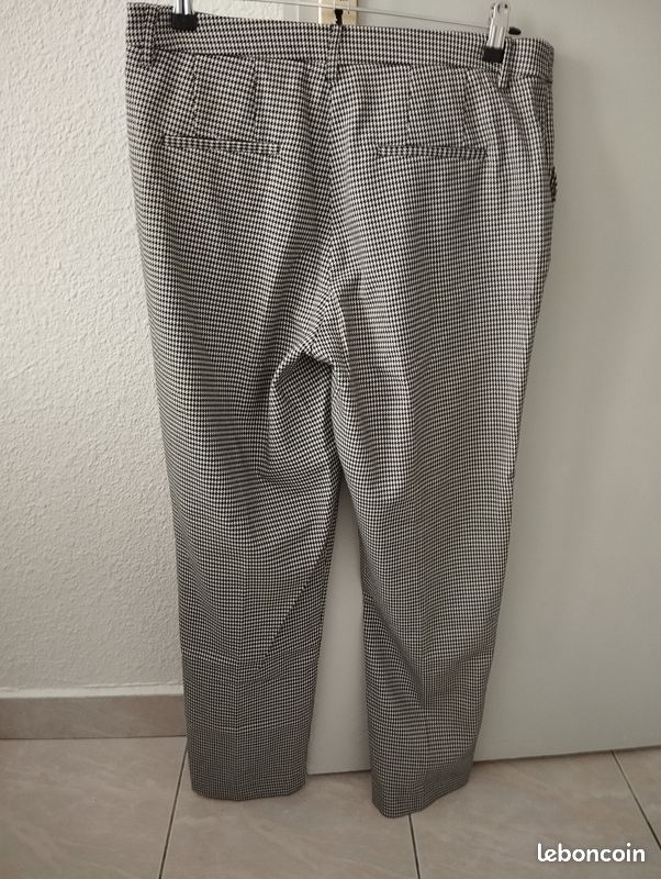 Pantalon Femme VERO MODA Taille 40 - Style Boyfriend Gris, Neuf Avec Étiquettes