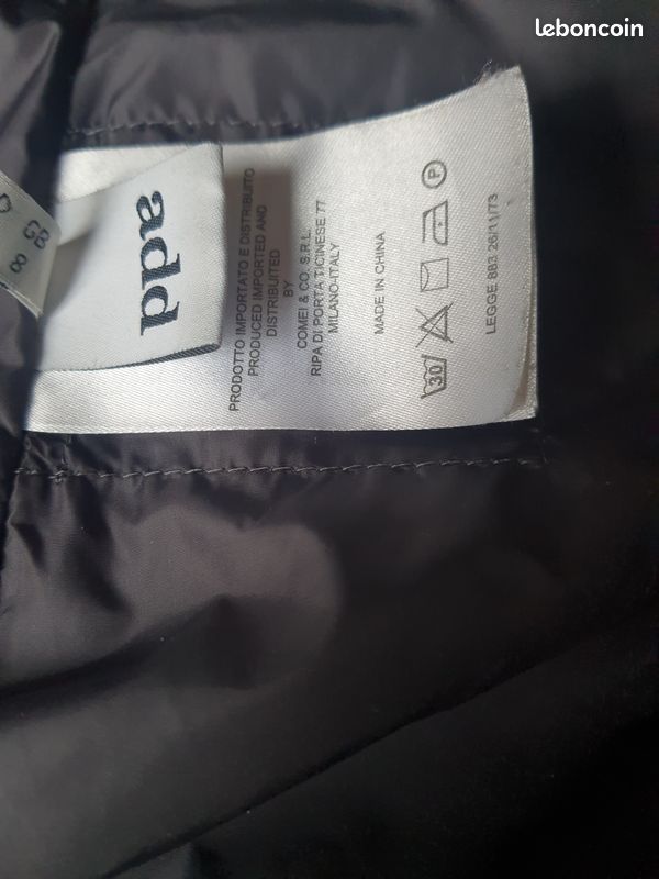 Doudoune femme marque italienne taille 36 Vêtements