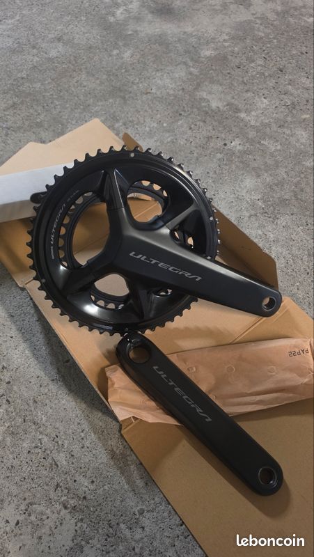 Pedalier plateaux + manivelles shimano ultegra 12v (image 1)