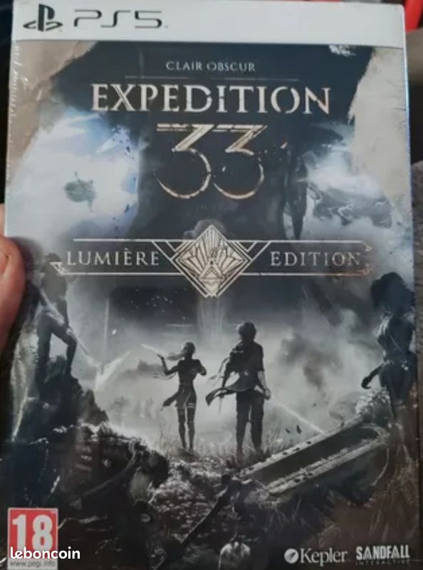 PS5 Édition lumière Clair Obscur expédition 33 - Jeux vidéo