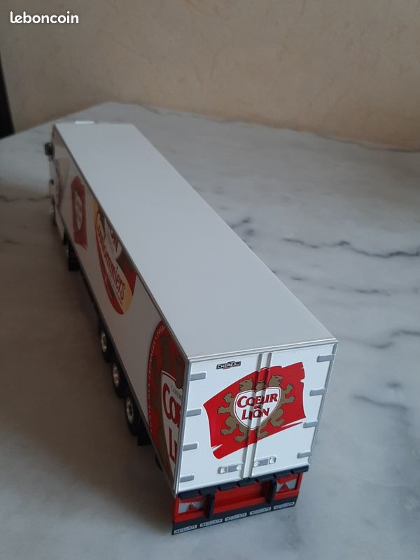 NOUVEAU TRACTEUR MAN TGX Individual S 16x18.640 BLANC ELIGOR 1/43 Réf 117384 - La Boutique D'ALAIN