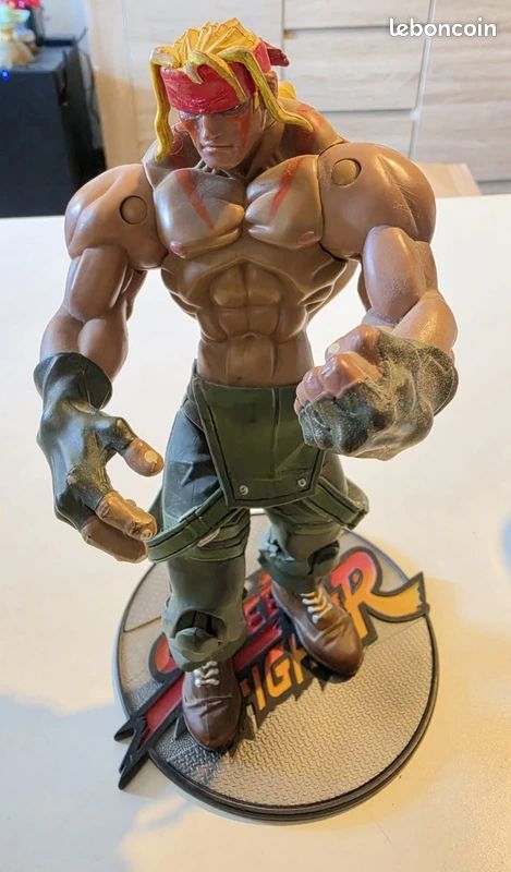 Figurine Street Fighter Alex - Resaurus 1999, Rare, Capcom Player One