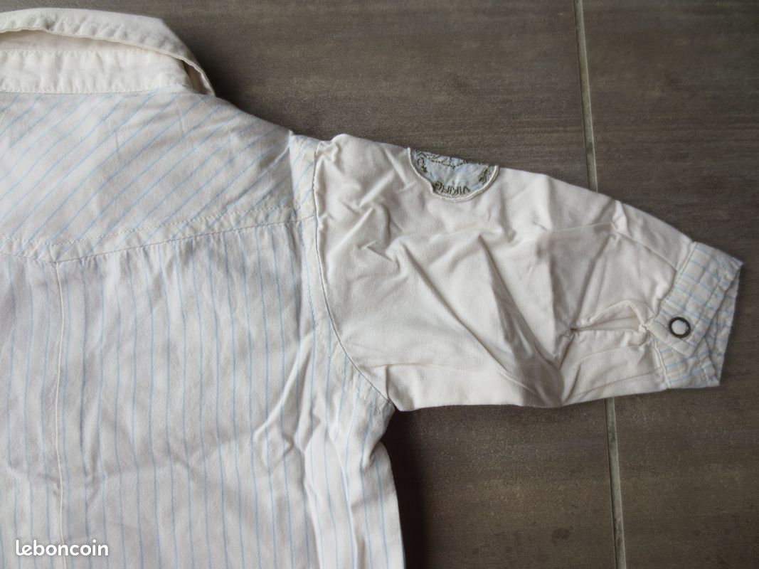 Chemise bébé 12 mois "Tout Compte Fait" (image 4)