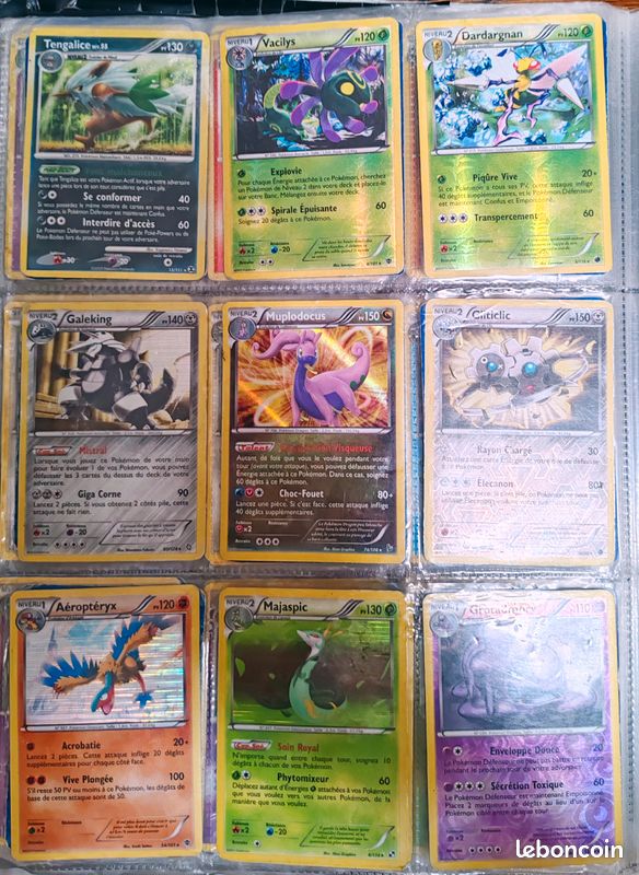 Cartes de toutes générations pokémon (image 7)