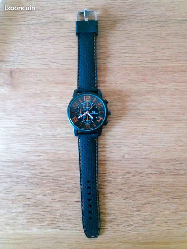 Montre GT GRAND TOURING Orange Homme QUARTZ (image 3)