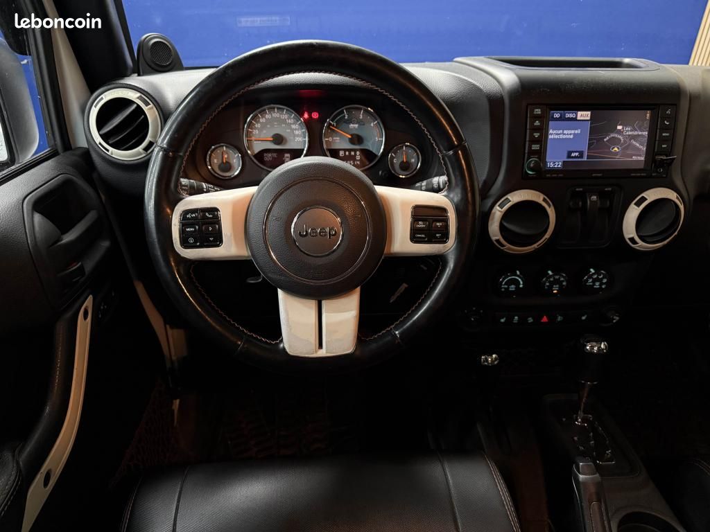 JEEP WRANGLER 2.8 CRD 200 CH BVA Arctic - DECOUVRABLE HARDTOP - IMMAT FRANCE (image 12)