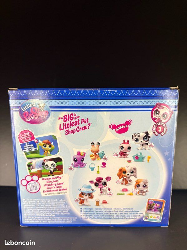 Bandaï - Littlest Pet Shop - Treasure Hunt - Série 3 - G7 #154 #155 (image 2)
