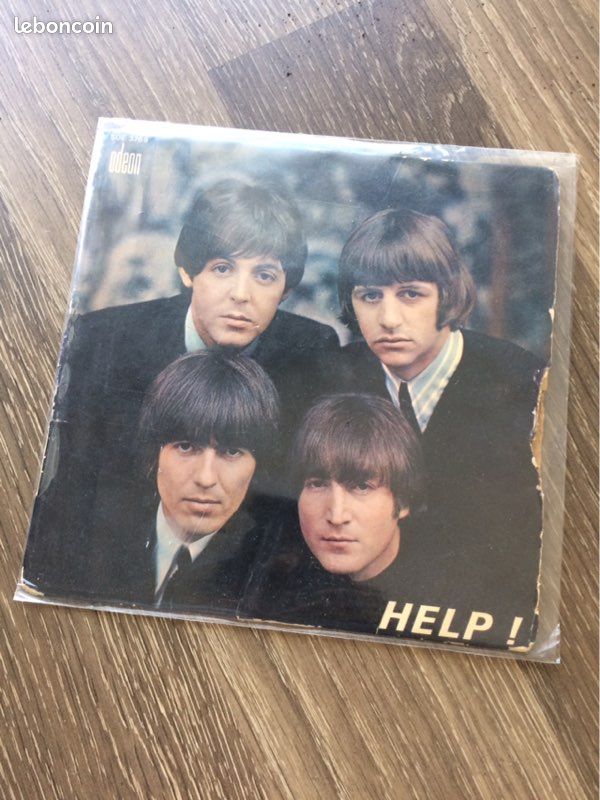 Disque vinyle - The Beatles Help (image 1)