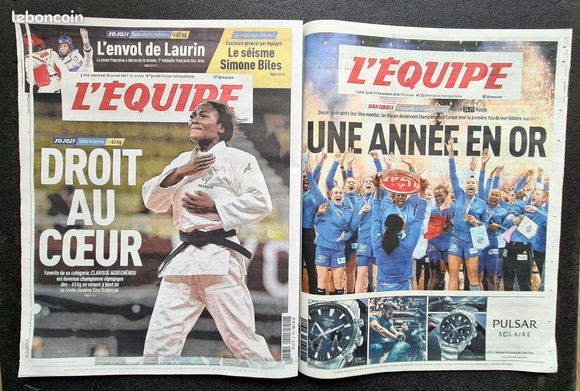 L'EQUIPE 08/03/2026 Collection Les Unes "HALL OF FEMMES" (image 7)