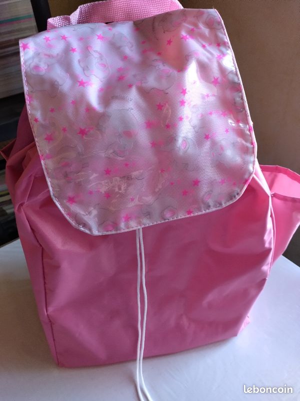 Sac caddie rose avec éléphants (image 1)