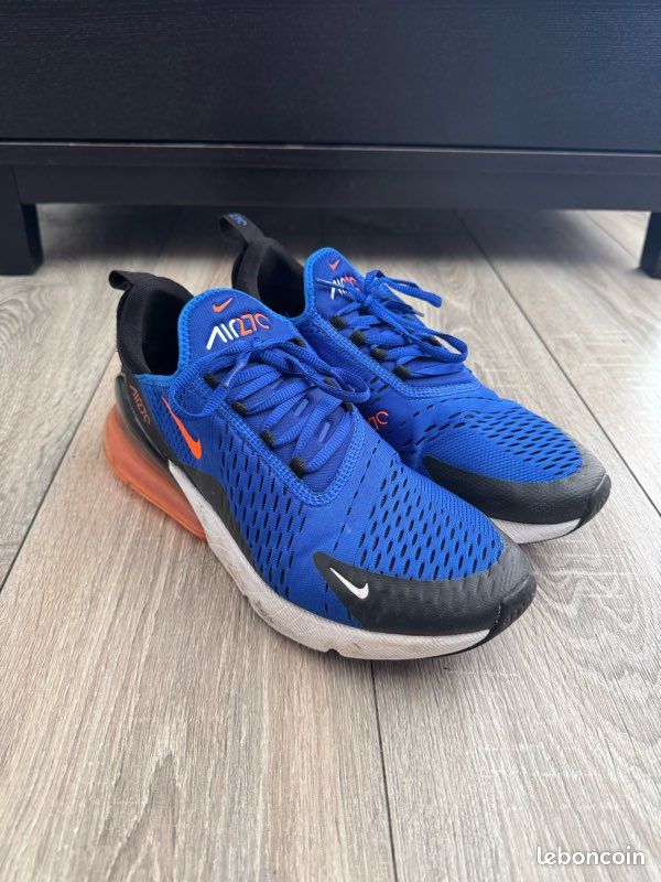 Max 270 Nike Semelle Bulle Nike Air Max 270 Bleu Chaussures