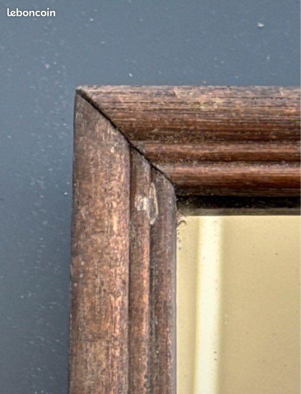 Miroir illustré vintage, objet rare (image 8)