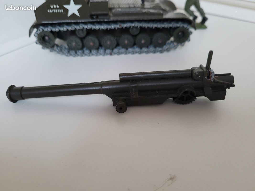 Solido 1:50 - 5 - Voiture miniature - Canon de 155 Auto