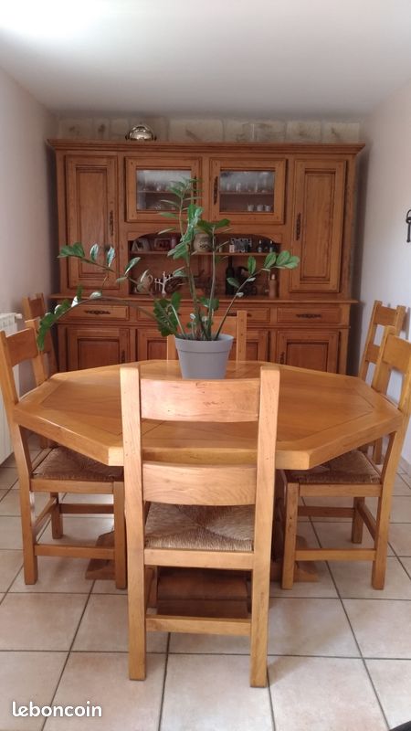 Salle à manger chêne massif (image 1)