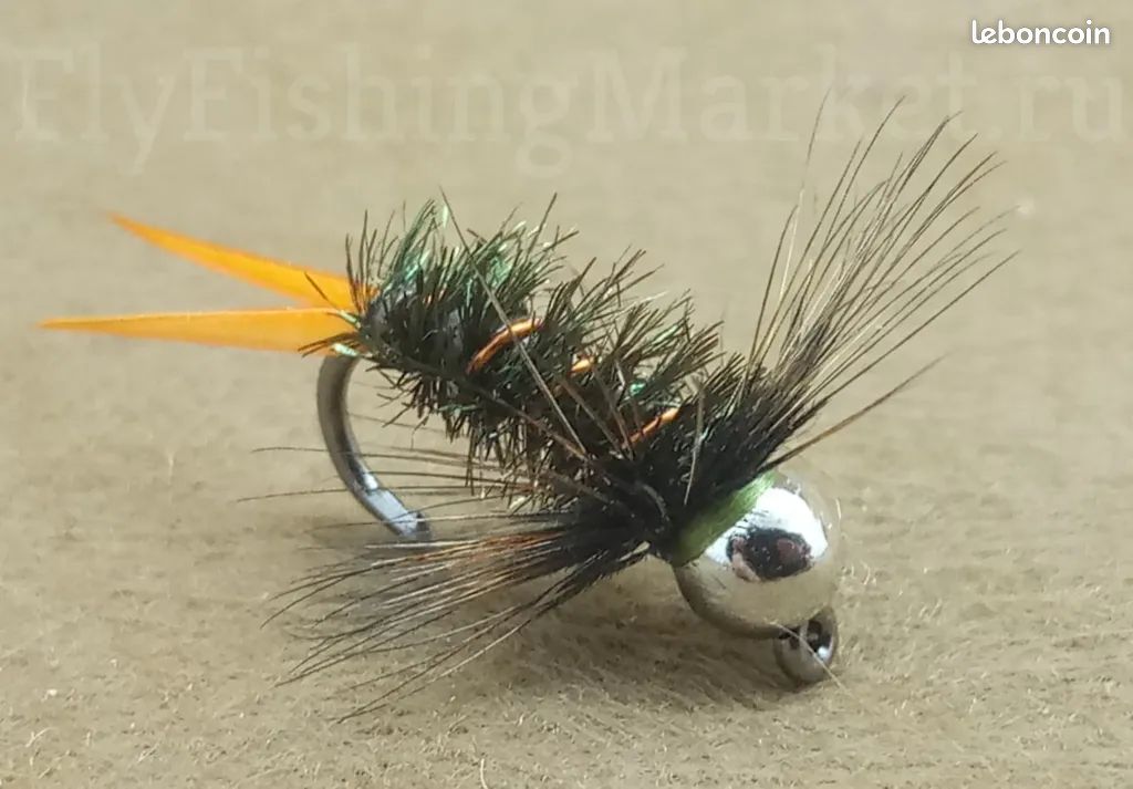 EURONYMPHING mouche pour la pêche. Nymphes pour Ombre, truite, etc (image 3)