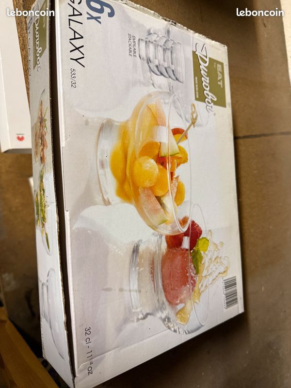 Lot de 30 coupes à glace Galaxy 32 cl (image 3)