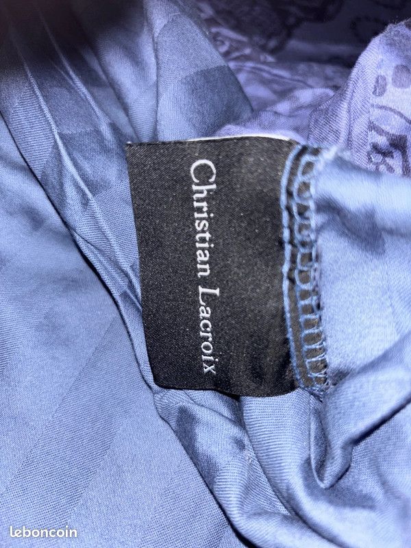🌺Housse de couette Christian LACROIX, collection ARLES BLEU (image 5)