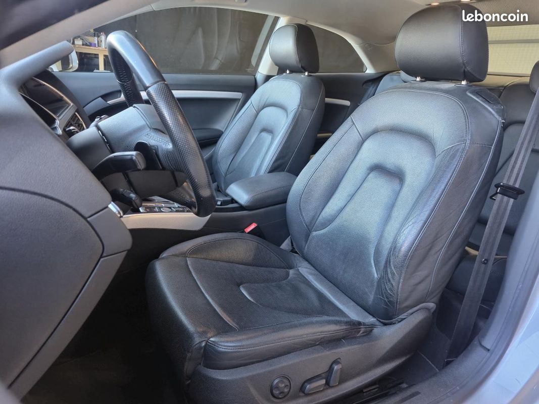 AUDI A5 2.7 V6 TDI - 190 - BVA Multitronic Ambition Luxe SIEGES VENTILES/CHAUFFANT (image 6)