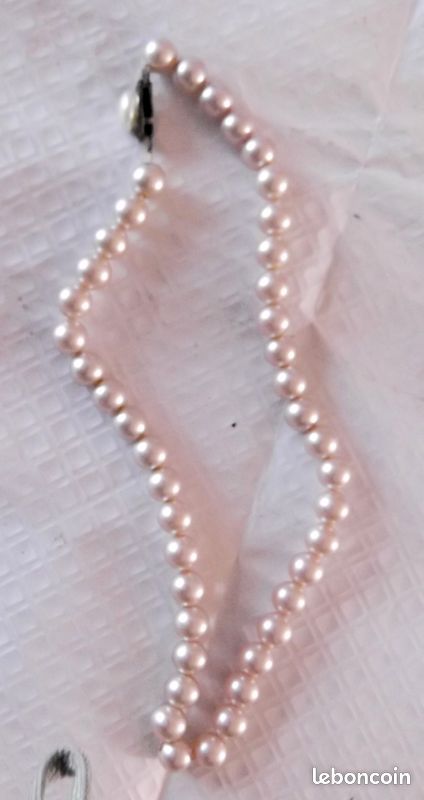 Lot de bijoux fantaisie anciens et vintages 11 pieces (image 10)