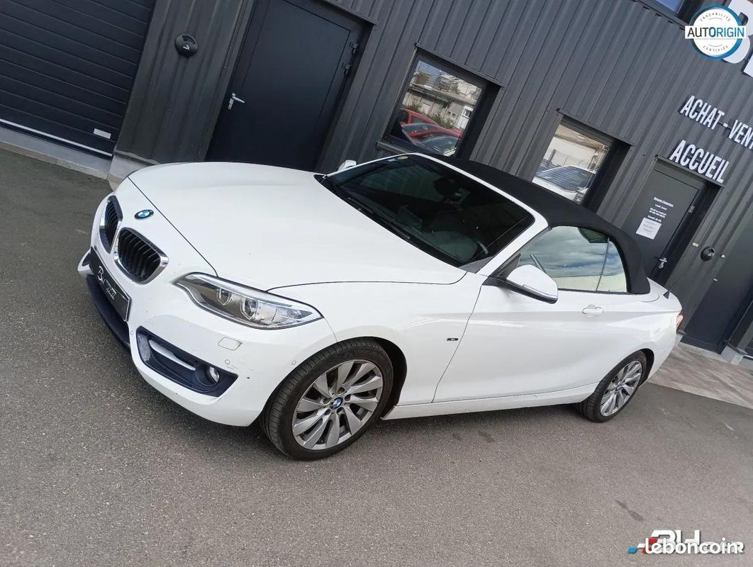 Bmw Serie 2 CABRIOLET 220D 190CV BV8 SPORT Sièges Chauffants Keyless Entretien BMW (image 11)