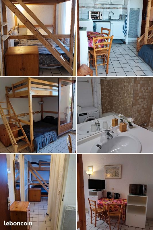 Studio meublé, tous confort, Terrasse, Parking privé - Saint-Jean-de-Luz 64500 (image 2)